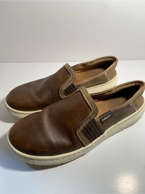 Ariat Ryder Slip-On Loafer in the "Brown Bomber" leather finish Women’s size 10